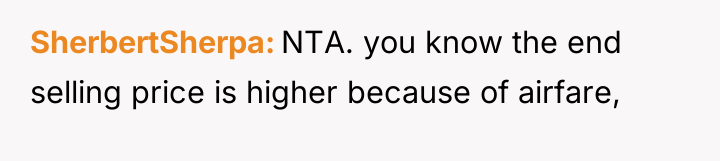 SherbertSherpa NTA. you know the end selling price is higher...