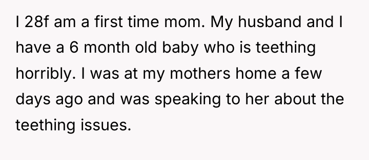 I 28f am a first time mom. My husband and...