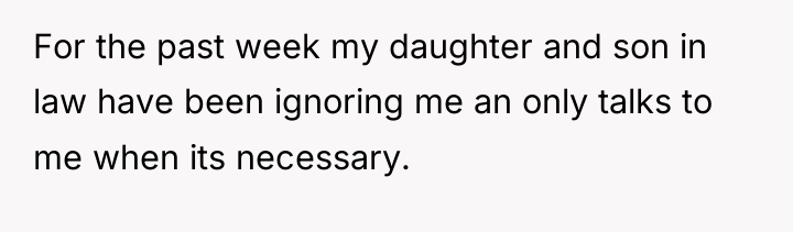 For the past week my daughter and son in law...