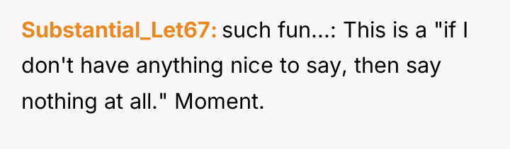 Substantial_Let67 such fun...: This is a "if I don't have...