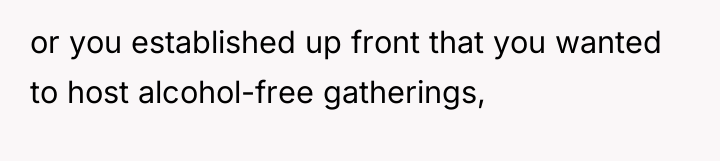 or you established up front that you wanted to host...