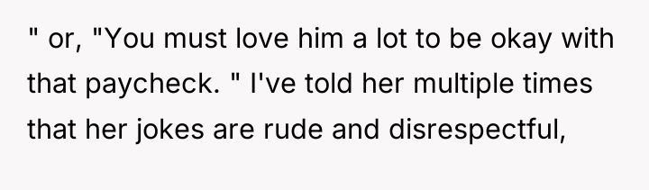 " or, "You must love him a lot to be...