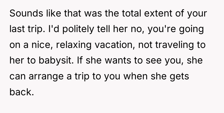 Sounds like that was the total extent of your last...