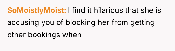 SoMoistlyMoist I find it hilarious that she is accusing you...