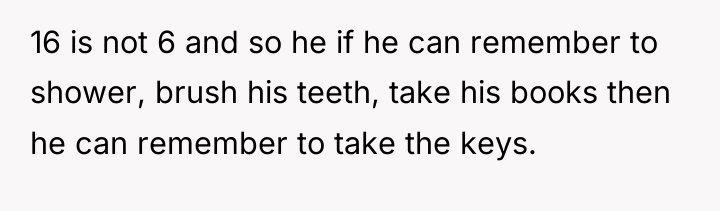 16 is not 6 and so he if he can...