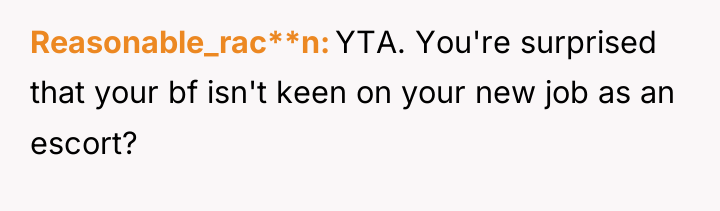 Reasonable_rac**n YTA. You're surprised that your bf isn't keen on...