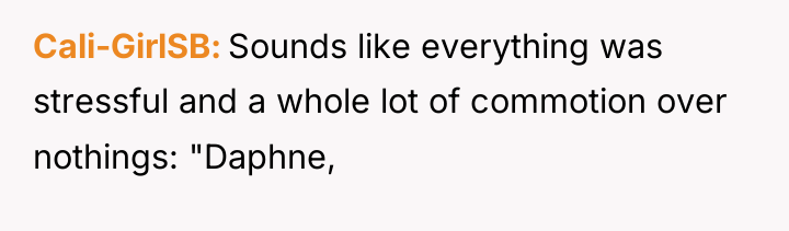 Cali-GirlSB Sounds like everything was stressful and a whole lot...