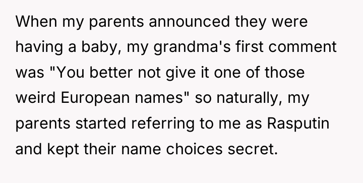 When my parents announced they were having a baby, my...