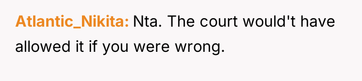 Atlantic_Nikita Nta. The court would't have allowed it if you...