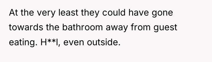 At the very least they could have gone towards the...