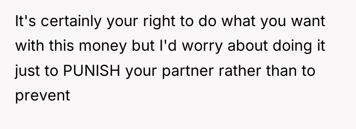 It's certainly your right to do what you want with...