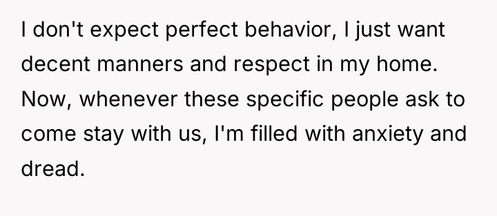 I don't expect perfect behavior, I just want decent manners...