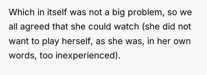 Which in itself was not a big problem, so we...