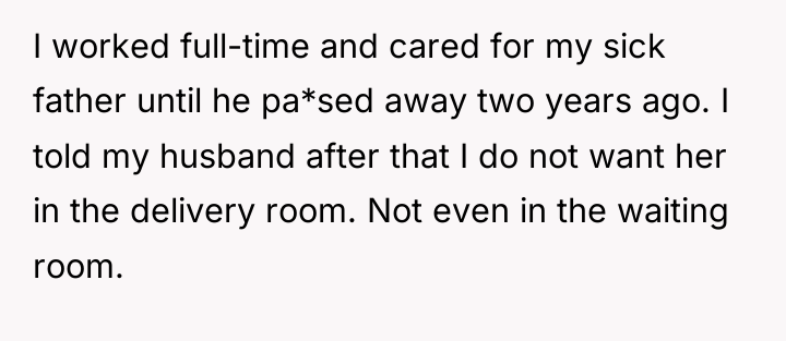 I worked full-time and cared for my sick father until...