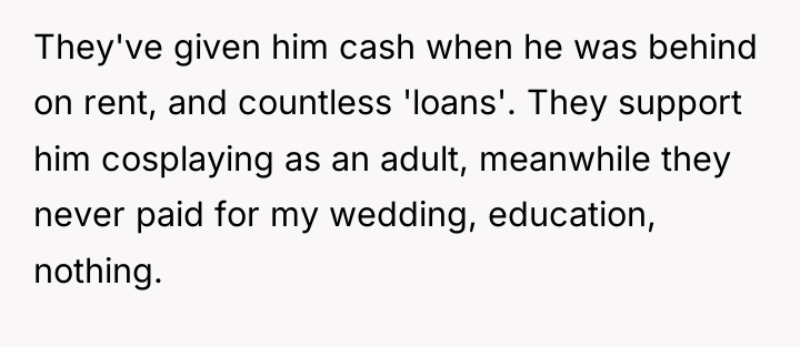 They've given him cash when he was behind on rent,...