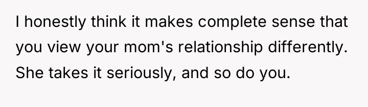 I honestly think it makes complete sense that you view...
