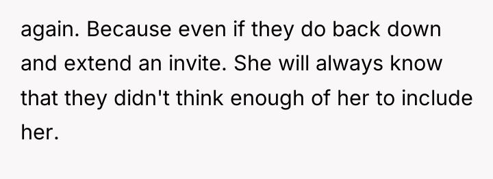 again. Because even if they do back down and extend...