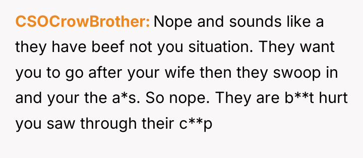 CSOCrowBrother Nope and sounds like a they have beef not...