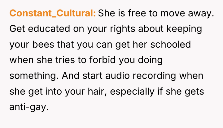 Constant_Cultural She is free to move away. Get educated on...