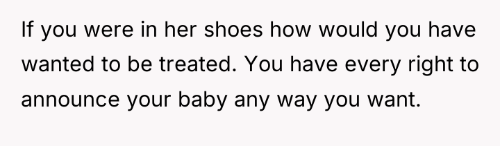 If you were in her shoes how would you have...