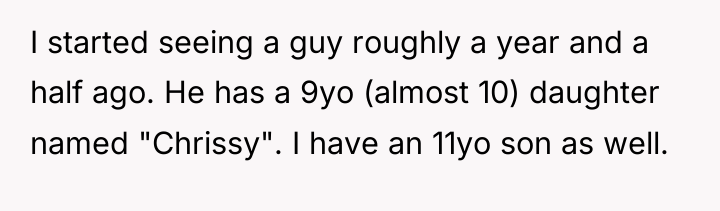 I started seeing a guy roughly a year and a...