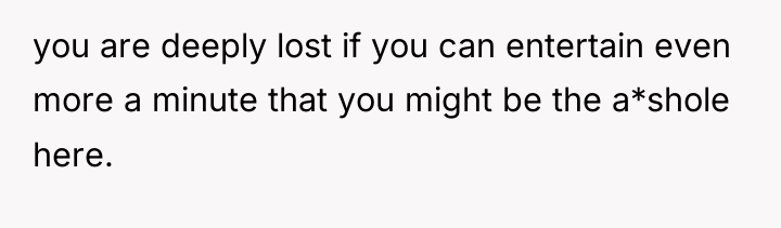 you are deeply lost if you can entertain even more...