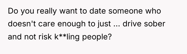 Do you really want to date someone who doesn't care...