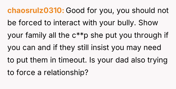 chaosrulz0310 Good for you, you should not be forced to...