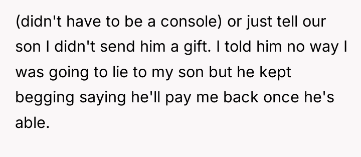 (didn't have to be a console) or just tell our...
