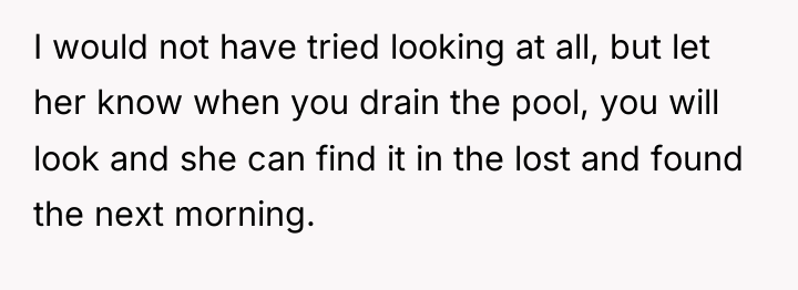 I would not have tried looking at all, but let...