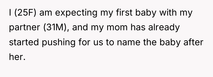 I (25F) am expecting my first baby with my partner...