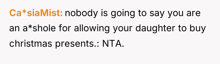 Ca*siaMist nobody is going to say you are an a*shole...