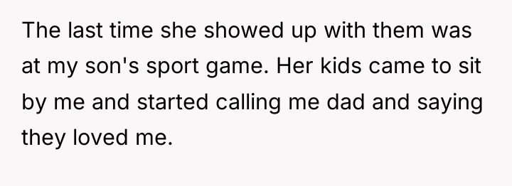 The last time she showed up with them was at...