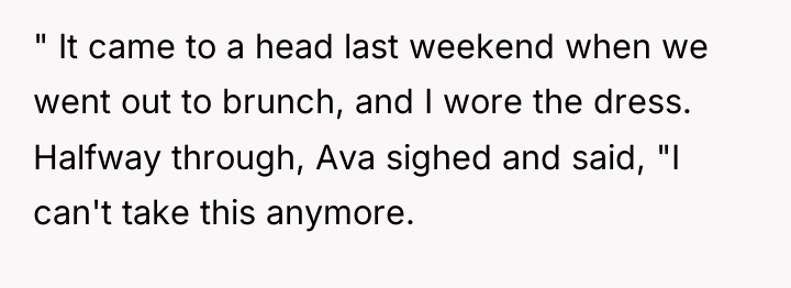 " It came to a head last weekend when we...
