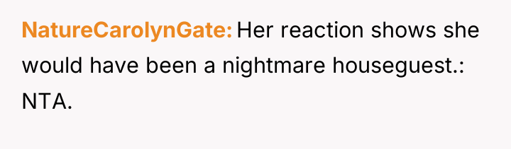 NatureCarolynGate Her reaction shows she would have been a nightmare...