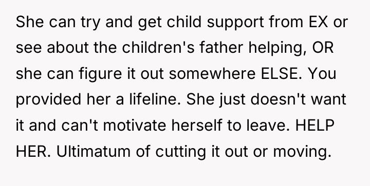 She can try and get child support from EX or...