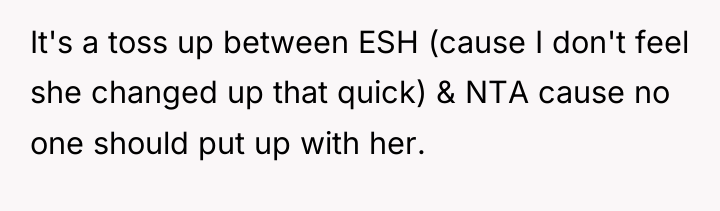 It's a toss up between ESH (cause I don't feel...