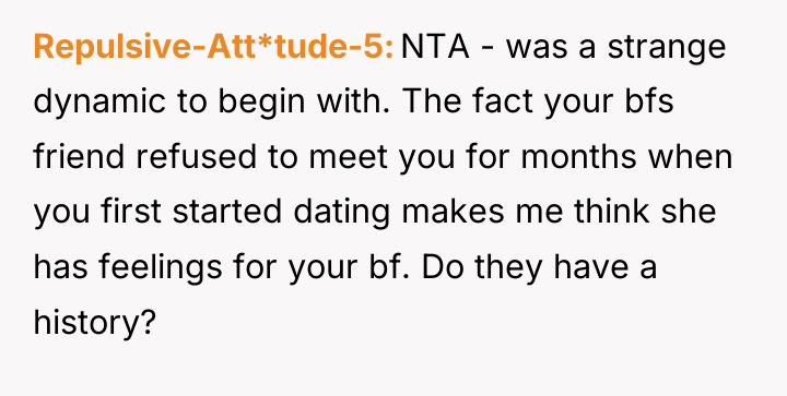Repulsive-Att*tude-5 NTA - was a strange dynamic to begin with....