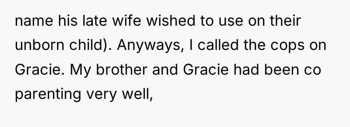 name his late wife wished to use on their unborn...