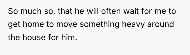 So much so, that he will often wait for me...
