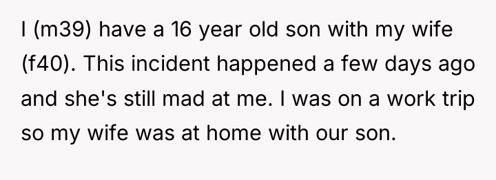 I (m39) have a 16 year old son with my...