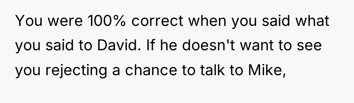 You were 100% correct when you said what you said...