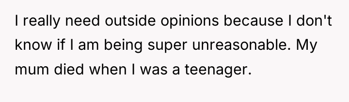 I really need outside opinions because I don't know if...
