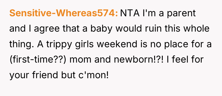 Sensitive-Whereas574 NTA I'm a parent and I agree that a...