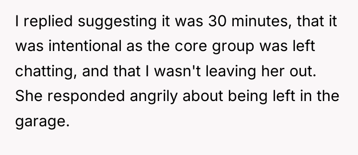 I replied suggesting it was 30 minutes, that it was...
