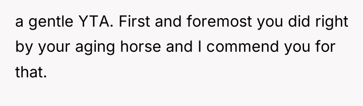 a gentle YTA. First and foremost you did right by...