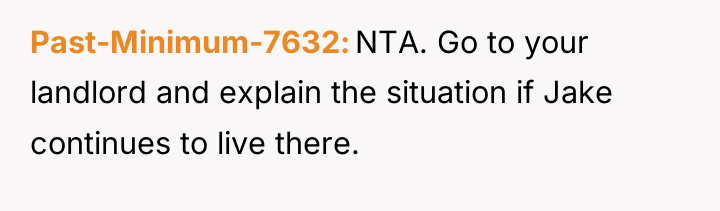 Past-Minimum-7632 NTA. Go to your landlord and explain the situation...