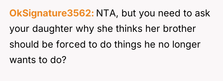 OkSignature3562 NTA, but you need to ask your daughter why...