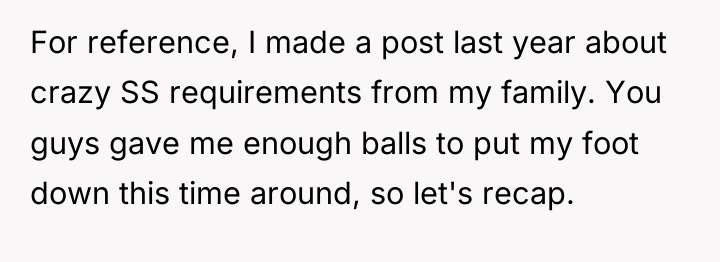 For reference, I made a post last year about crazy...