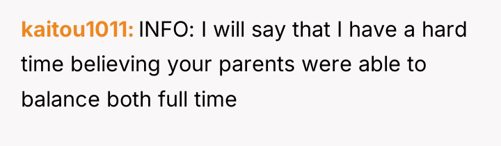 kaitou1011 INFO: I will say that I have a hard...